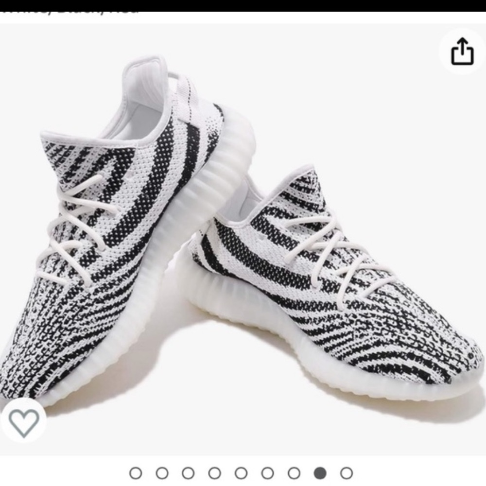 YEEZY BOOST 350 V2 WHITE CORE BLACK RED